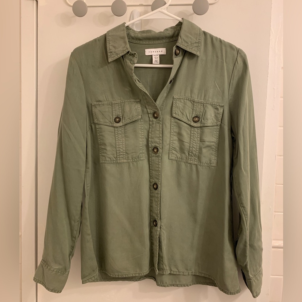 Topshop Button Up Shirt